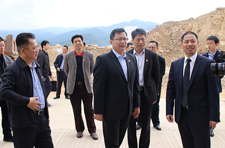 Chen Xiaojian, member of the Standing Committee of the Municipal Party Committee, visited YS Solar 